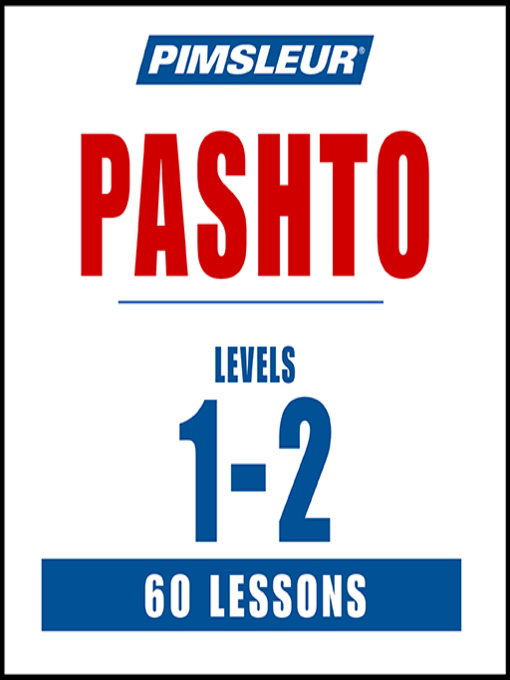 Title details for Pimsleur Pashto Levels 1-2 by Pimsleur - Available